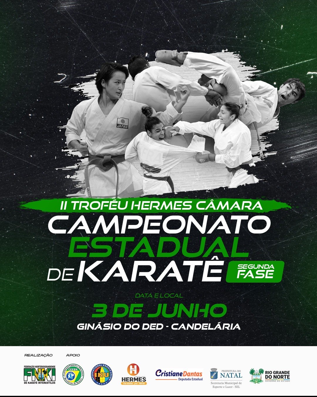 Campeonato Estadual de Karatê - II Trofeu Hermes Câmara