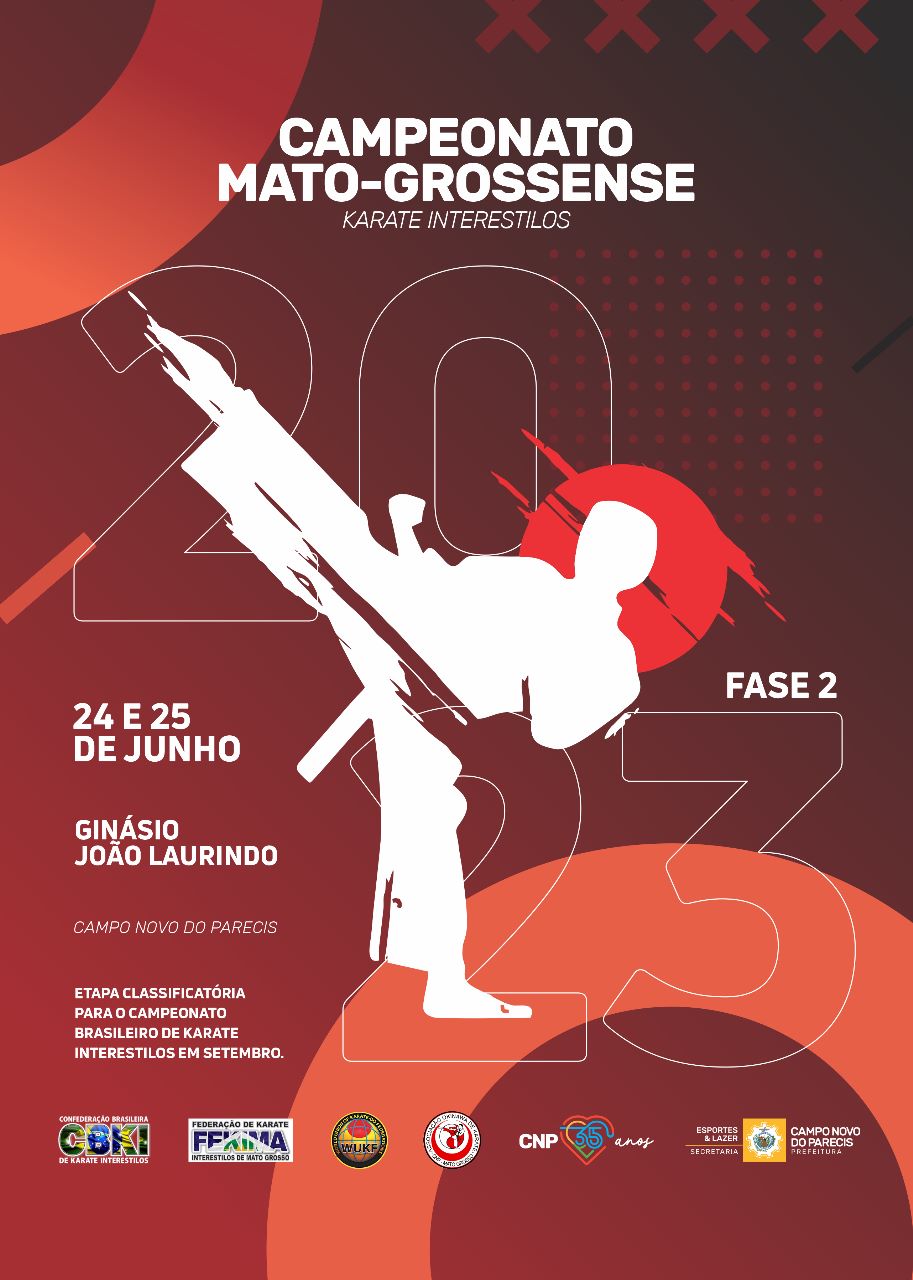 Campeonato Matogrossense de Karatê Interestilos fase 2