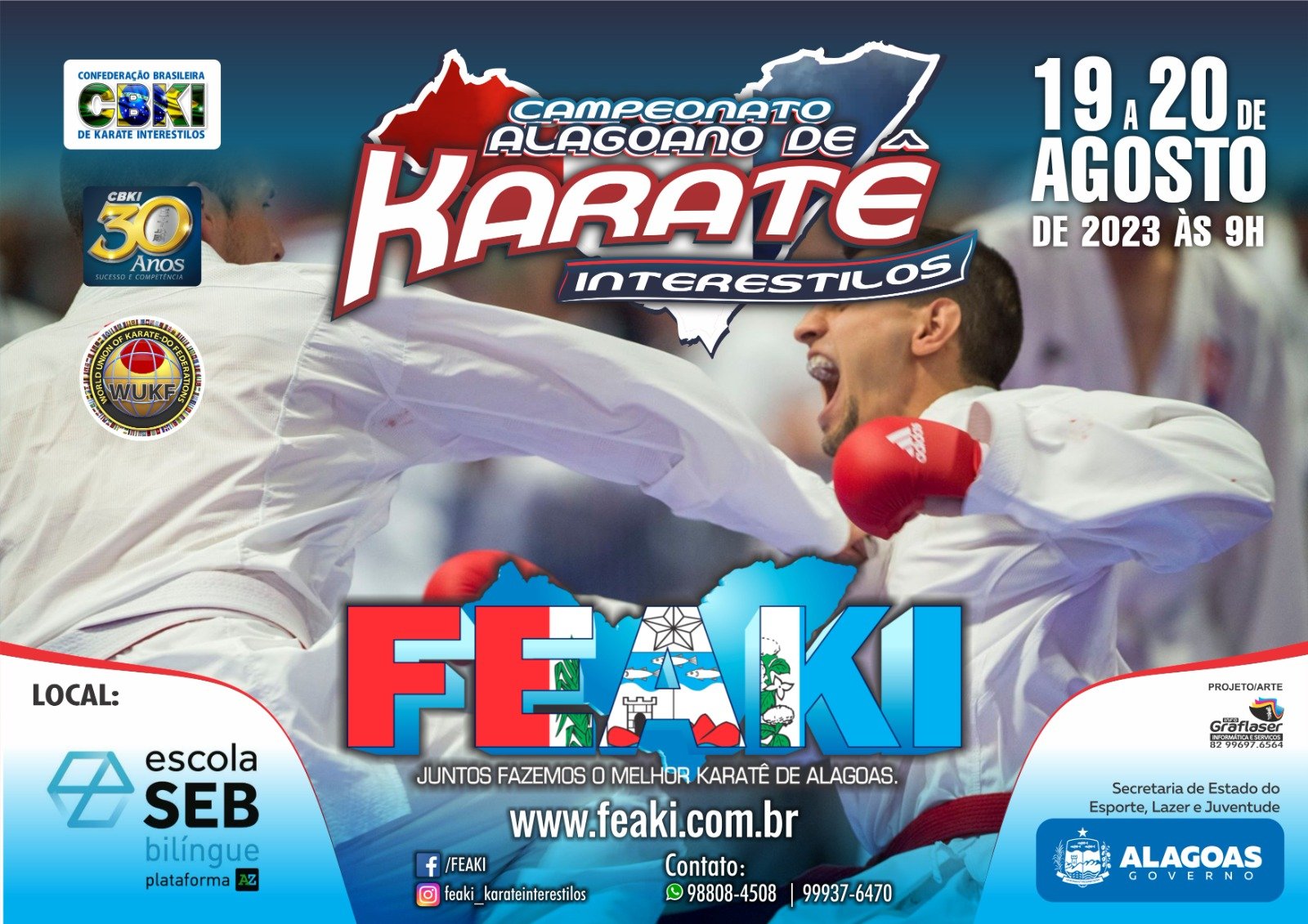 CAMPEONATO ALAGOANO DE KARATE INTERESTILOS-2023