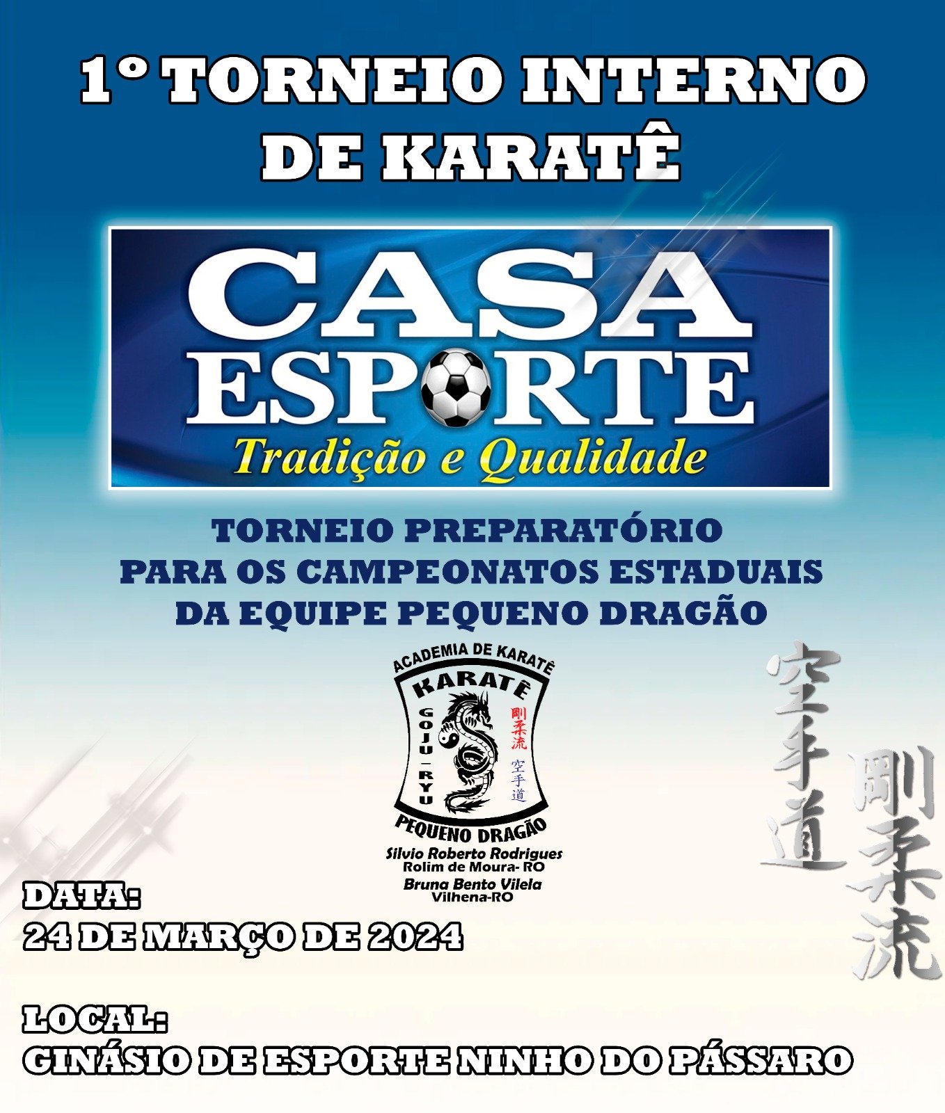 1º TORNEIO INTERNO DE KARATÊ