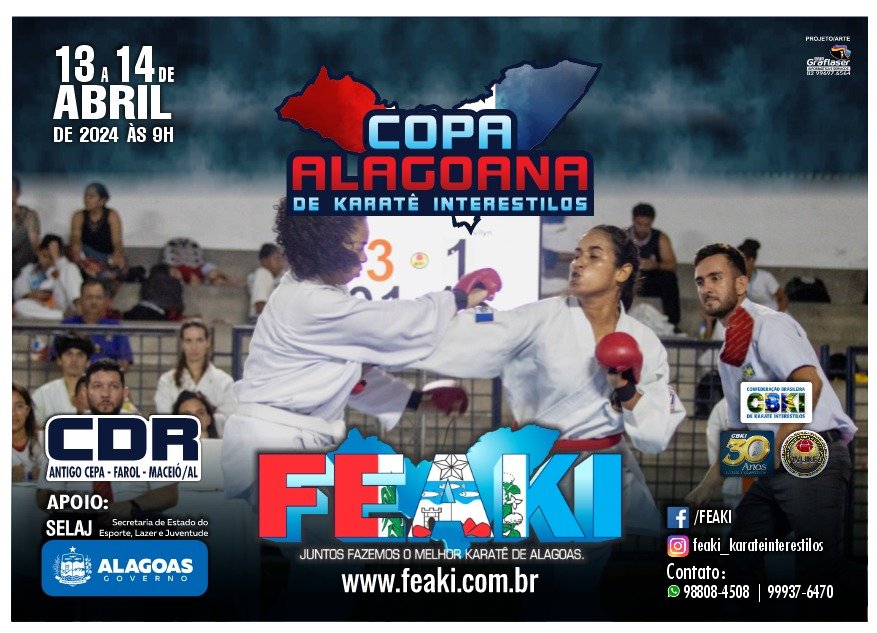 COPA ALAGOANA DE KARATE INTERESTILOS 2024