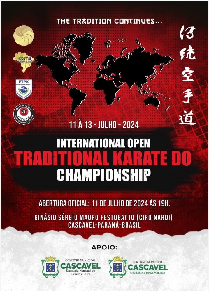 INTERNATIONAL OPEN TRADITIONAL KARATÊ-DO CHAMPIONSHIP nao foi usado