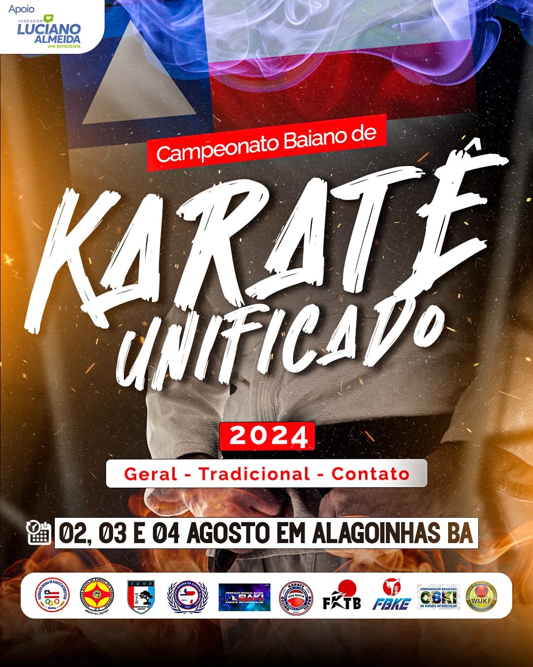 CAMPEONATO BAIANO DE KARATÊ UNIFICADO 2024