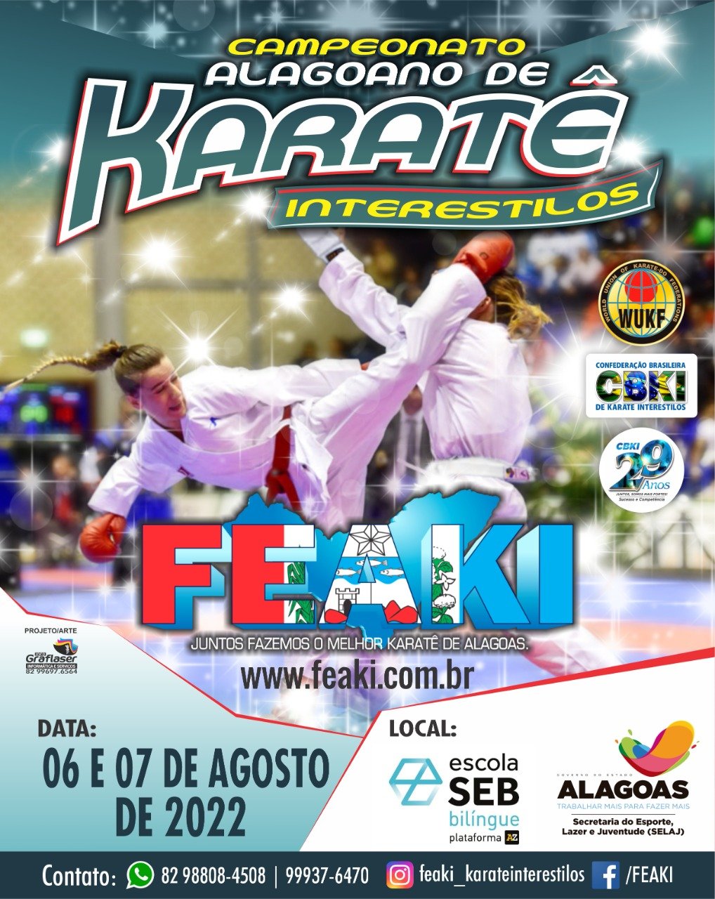 CAMPEONATO ALAGOANO DE KARATE INTERESTILOS - 2022